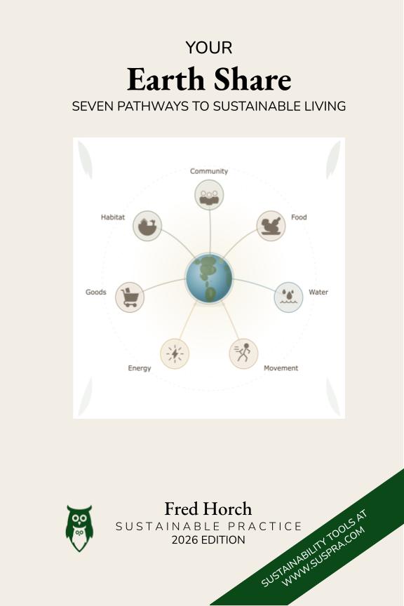 Your Earth Share: Seven Pathways to Sustainable Living
